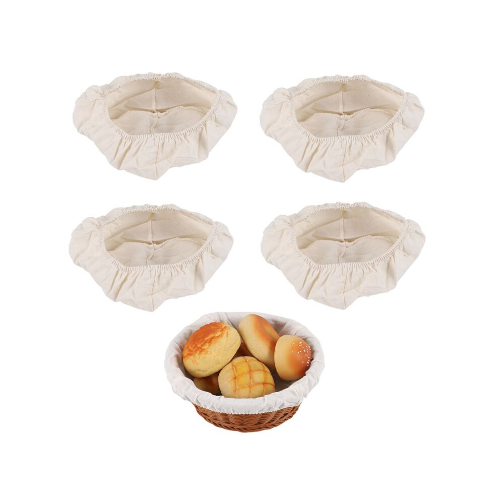 Round Bread Proofing Basket Cloth Liner Sourdough Banneton Proofing Cloth Natural Rattan Baking Dough Basket Cover 6033906270479