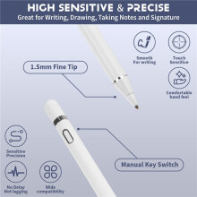 für Pro 11 12.9 10.5 9.7 2018 2017 Active Stylus Press Pen Bleistift für 5 4 Air 1 2 3 Tablet