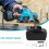 BL1830 with Li-Ion Power Tools Battery Case Replacement for  18V BL1840 BL1850 Plastic Shell 2