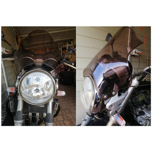 for  Hornet CB400 CB600 CB750 Motorcycle Windshield Windscreen Deflectors 2