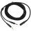 3.5mm Universal 2 in 1 Gaming Headset Audio- Extend Cable for HyperX Cloud II/Alpha-/Cloud Flight/Core Headphone 1