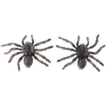 2St 9,5 Cm Stor Falsk Realistisk Spindelinsektsmodell Leksak Kul Halloween SkräMmande Prop