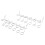 2 Pcs Screwdriver Holder Pegboard Multi-Tool Holder Accessory Pegboard Accessories Multi-Ring Tool Holder for Pegboard 1