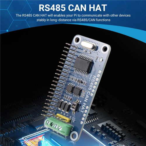 Waveshare RS485 CAN HAT for Raspberry Pi Allows Stable Long-Distance ...
