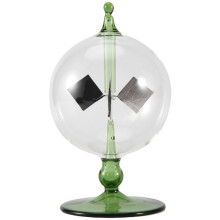 Green Solar Power Radiometer Crookes Solar Vanes Windmill Gift Home Desk Decoration