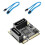 2   PCI-E PCI Express Vers  3.0 Carte D'Extension de Disque Dur avec Câble  pour Ordinateur PC 1
