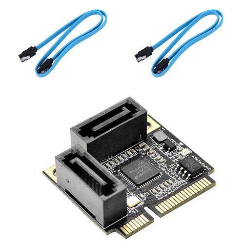 2   PCI-E PCI Express Vers  3.0 Carte D'Extension de Disque Dur avec Câble  pour Ordinateur PC