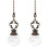 Set of 2 Vintage-Style Clear Fan Pull Ceiling Fan Chain Pulls Crystal Prism 1