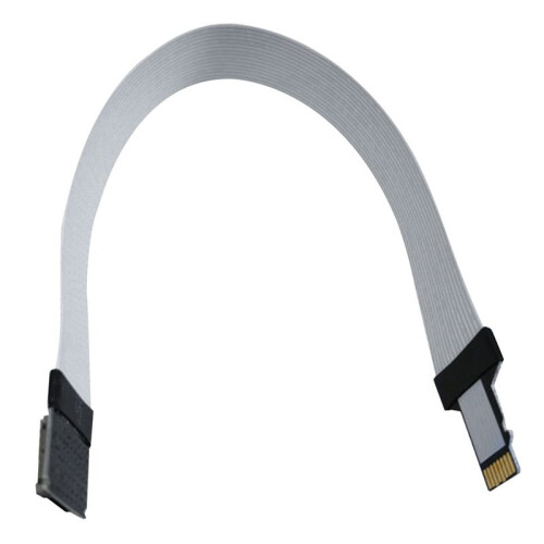 25CM Micro- to Micro- Card Extension Cable TF Memory Card Reader Extension Adapter Cable for 3D Printer 1
