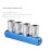Pneumatic Distributor 4 Way Air Hose Quick Connect Coupling Tool 1/4 Bsp Thread 7