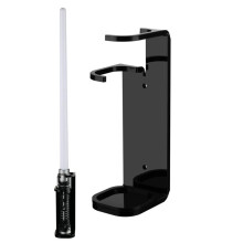 Lightsaber VäGgfäSte Stativ Ljus Sabre Display Rack VäGghåLlare MedföLjande Skruvar HåRdvara för de Flesta Ljussabel B