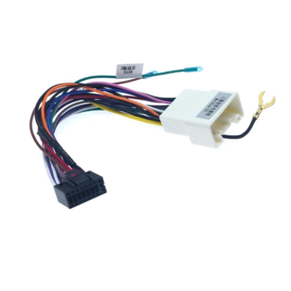 1Pc Car Stereo Radio 16Pin Adaptor Wiring Harness For Lancer-Ex Asx Power Calbe Wire Unit Harness 4713207545538