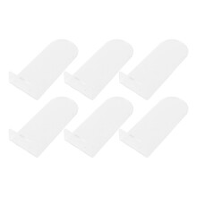6 Pack Floating Shoe Shelves,Transparent Acrylic Wall Mounted Shoe Display Shelves,for Display Collectible Shoe&Sneaker