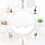 2Pcs Acrylic Corner Shelf Floating Wall Storage Shelf Display Speaker Organizer Bedroom Kitchen Storage Holder,Clear 2