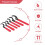 6 Pieces Spanner Wrench Set Adjustable Coilover Wrench Spanners Hook Wrenches Tools Coilover Wrench Steel Spanner 4