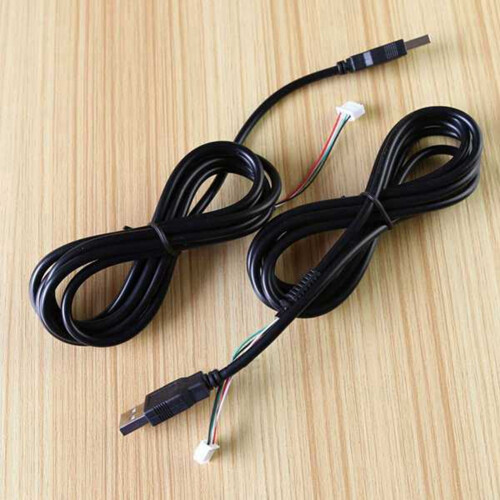 2X Zero Delay Arcade DIY Kit USB Encoder PC to Joystick for 5pin Joystick & 2.8mm Button 2