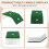 Lawn Turtle Basking Platform Turtle Resting Basking Platform, Simulation Grass Turtle Ramp for Turtle Tank, Reptile S 5