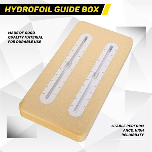 Hydrofoil Rail Box Ride Engine Foil Mount Track Box Pvc Mousse Hydrofoil Box (Blanc) 1