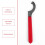6 Pieces Spanner Wrench Set Adjustable Coilover Wrench Spanners Hook Wrenches Tools Coilover Wrench Steel Spanner 5