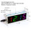 Colorful Digital Clock Electronic Kit DIY Parts Component Set Electronic Clock Welding Making Experiment Kit 7