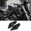 Gloss Black Motorcycle Frame Side Panel Guard Cover Shell Intake Pipe Protector for  CB650R 2019 2020 2021 2
