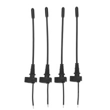 4 Pcs Microphone Antenna Suitable for  EW100G2/100G3 Wireless Microphone Bodypack Repair Mic Part Replace