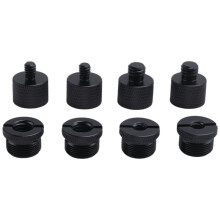 8-Delige Adapterset voor Microfoonstandaard, 5/8 Vrouwelijk Naar 3/8 Mannelijk en 3/8 Vrouwelijk Naar 5/8 Mannelijk Schroefadapterdraad