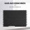 Back Section Center Console Shutter Interior Roller Blind for - X5 X6 E70 E71 E72 Drink Water Cup Holder Cover Trim 4