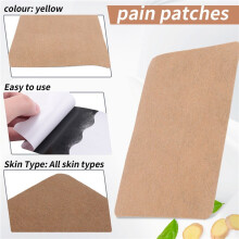 200Pcs Herbal Ginger Patch Plasters Promote Blood Circulation Relieve Pain and Improve Sleep Joint Pain Reliever Patch