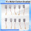 Replacement 6 * 7 * 13mm Motor Carbon Brushes 5 Pairs 5