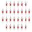 160Pcs Practical Plastic Aquarium One Way Check Valves for Air Pumps 1