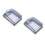 2Pcs Adhesive Black Plastic Waterproof Outlet Covers for Home Use 8