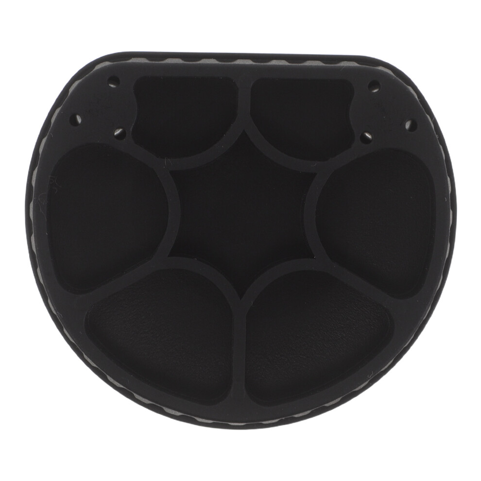 2Pcs Magnetic Silicone Car Charging Port Dust & Water Cover Black 3323084139532