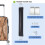 Suitcase Handle, Suitcase Luggage Case Handle Flexible 25cm Spare Strap Handle Grip Replacement 2