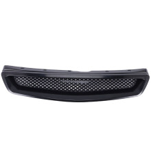 EK T-R Stil Front StoßStange Haube Netz Gitter Rennen Gitter für EK CX DX EX HX LX Typ R 1999-2000 GläNzend Schwarz