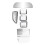 Car Shift Panel Button Sticker Central Control Panel Button Decoration Cover for  Tucson 2021 2022 Silver 1