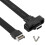 USB 3.1 Front Panel Type E to Type C Extension Cable ,Gen 2 (10 Gbit/S) Internal Adapter Cable,with 2 Screws (50cm) 1