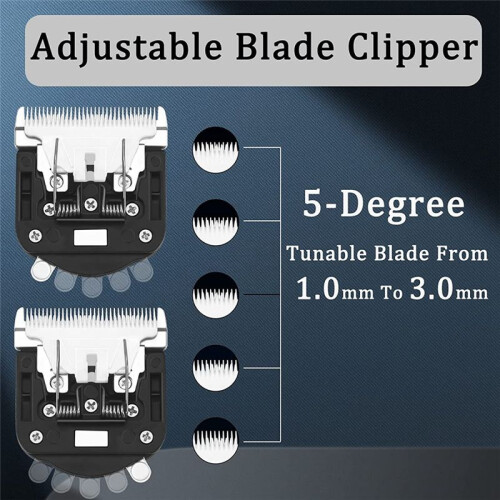 1PCS Replaceable Ceramic Blades Set,Carpet Trimmer Common Use Clipper Blade, for Carpet Clippers,Tufting Clippers 2