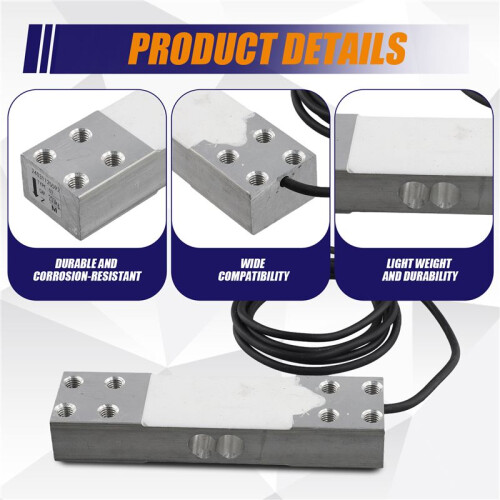200 Kg Electronic Scale Sensor Digital Load Cell Weight Sensor Platform Scale Load Cell Durable Single Point  Sensor 2