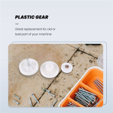 3Pcs Household Meat Grinder Plastic Gears Replacement S/M/L Gear for Household Meat Grinder Repair Parts