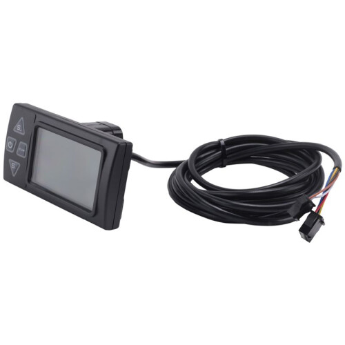 S861 LCD Ebike Display with SM Plug for Electric Bike BLDC Controller Control Panel Black 24V-36V 1