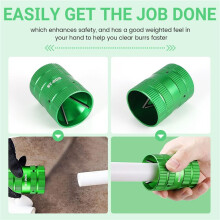 Pipe Reamer Tool [Plumbers Efficient Helper] Deburring Tool for Copper PVC Pipe Cleaner, Tubing and Pipe Reamer