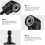 17pcs Flexible Drill Bit Extension,3pcs Rotatable Socket Adapter,3pcs Right Angle Drill Attachment,10 Screwdriver Bits 6