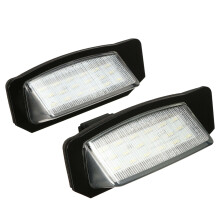 2PCS Car LED License Plate Light Lamp for Lancer Sportback Outlander EUR