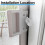 Hinged Screen Door  for Andersen Doors, Replacement Andersen Screen Door  for Andersen Screen Door Lock, 2pack 5
