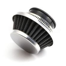 42MM Air Filter for 47Cc 49Cc Super Pocket Bike Upgrade Kit Dirt Bike Atv Quad Aluminium Air Filter Silver