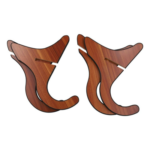 2PCS Bärbar Ukulele -Hållare Stativ Vertikal Gitarr Violin Display Ställ Tillbehör 1