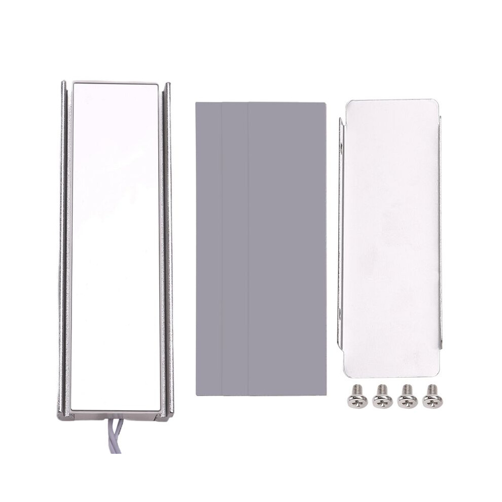 M.2 Ssd Radiator Heatsink 5V 3Pin Argb Solid State Hard Disk Cooler Aura Sync Aluminum Alloy Cooler For M.2 2280 Silver 4711909018589
