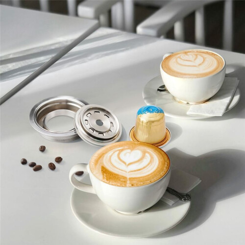 Capsules Converts to Vertuoline Vertuo Machine Coffee Capsule Adapter for Vertuo Next &   Espresso Maker,A 2
