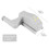 10Pcs Cabinet Cupboard Wardrobe LED Hinge Light  Sensor Lamp Warm White 7
